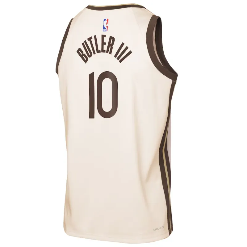 Golden State Warriors Jimmy Butler III 2025/26 Maillot Swingman - Édition Ville - Crème