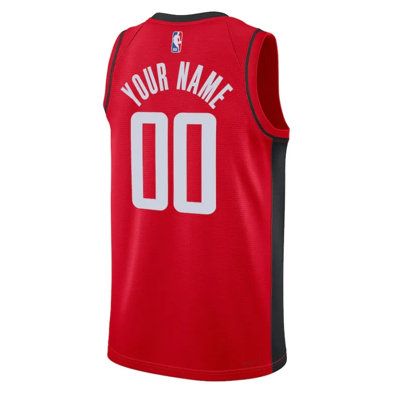 Houston Rockets, Personalisiertes Trikot, Icon Edition, Rot