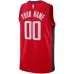 Houston Rockets, Maillot personnalisé, Édition Icone, Rouge