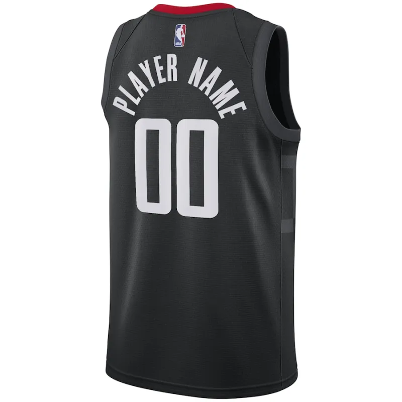 Houston Rockets, Personalisiertes Trikot, Statement Edition, Schwarz