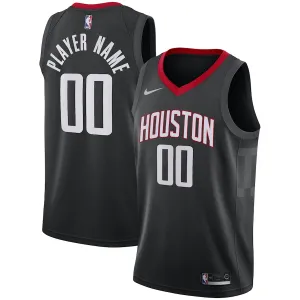 Houston Rockets, Maglia personalizzata, Edizione Statement, Nera