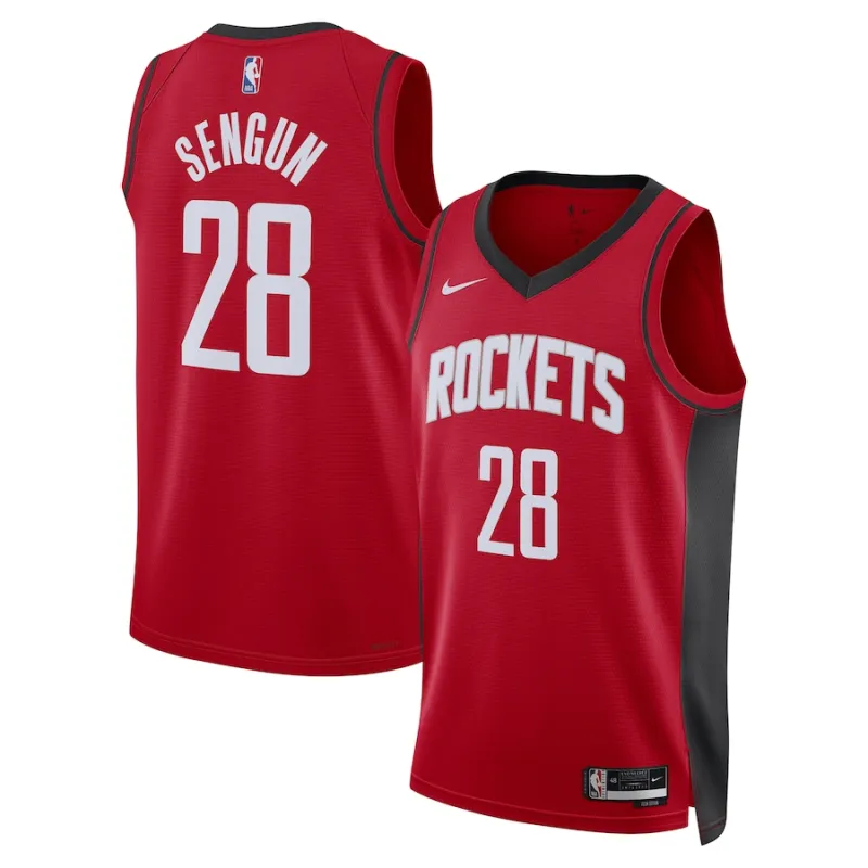 Alperen Sengun, Houston Rockets, Unisex-Trikot, Icon Edition, Rot