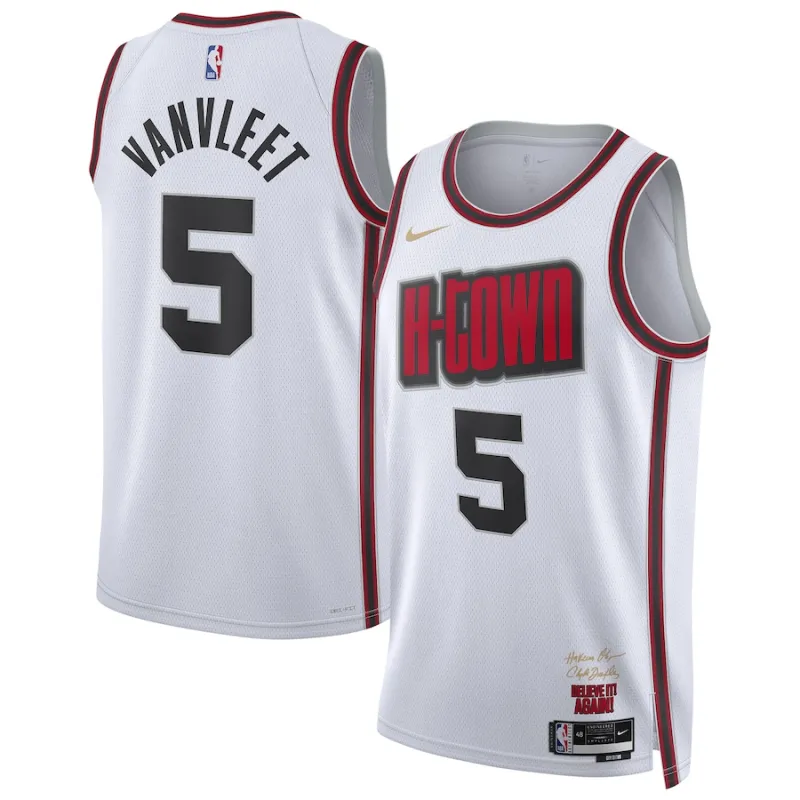 Maillot Fred VanVleet Houston Rockets City Edition 2024/25 Unisexe