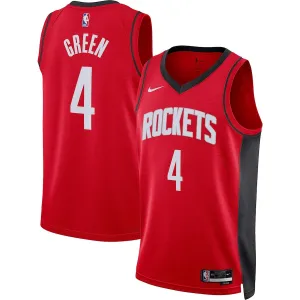 Jalen Green, Houston Rockets, Maglia unisex edizione Icona, Rossa