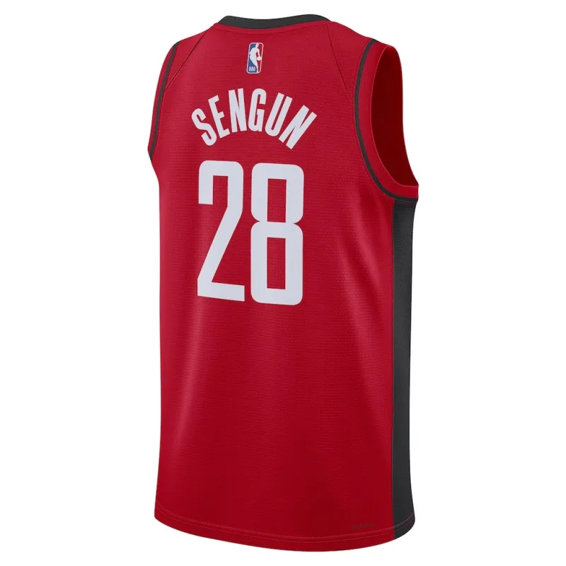 Maillot Swingman des Houston Rockets Alperen Şengün - Version Icone - Rouge
