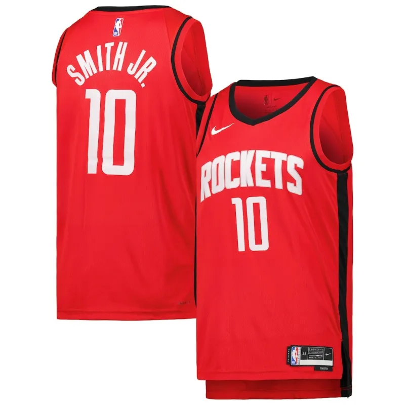 Houston Rockets Jabari Smith II Unisex Swingman Trikot - Icon Edition - Rot