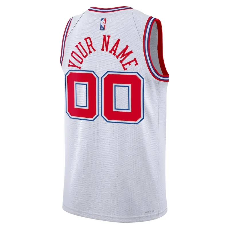 Houston Rockets 2025/26 City-Edition Unisex-Trikot - Weiß