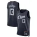 Paul George , Los Angeles Clippers, City Edition 2023/24, Schwarz