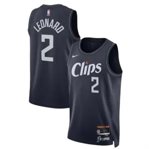 Kawhi Leonard , Los Angeles Clippers, City Edition 2023/24, Schwarz
