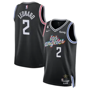 Kawhi Leonard , Los Angeles Clippers, City Edition 2023/24, Schwarz