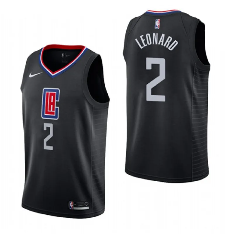 Kawhi Leonard, Los Angeles Clippers, 2019/20, Noir