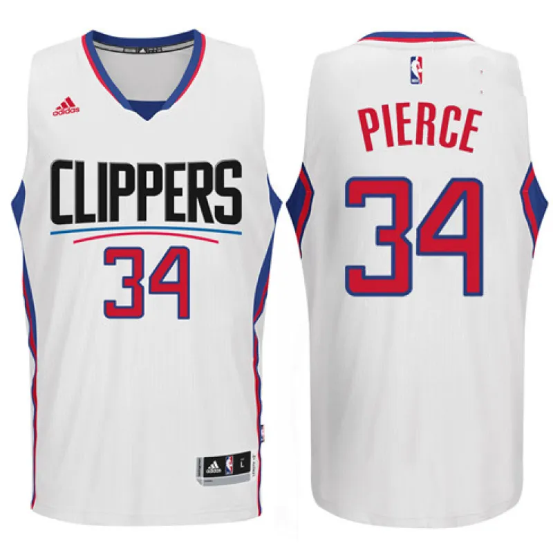 Paul Pierce, Los Angeles Clippers, 2016, Blanc