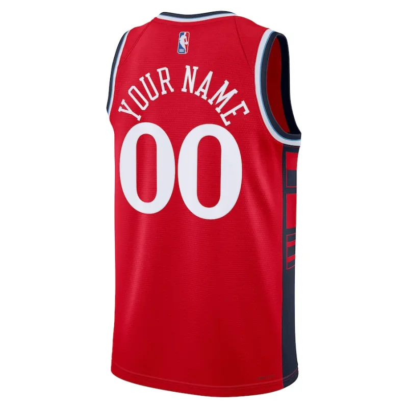 Los Angeles Clippers 2024/25 Custom Jersey, Statement Edition, Rot