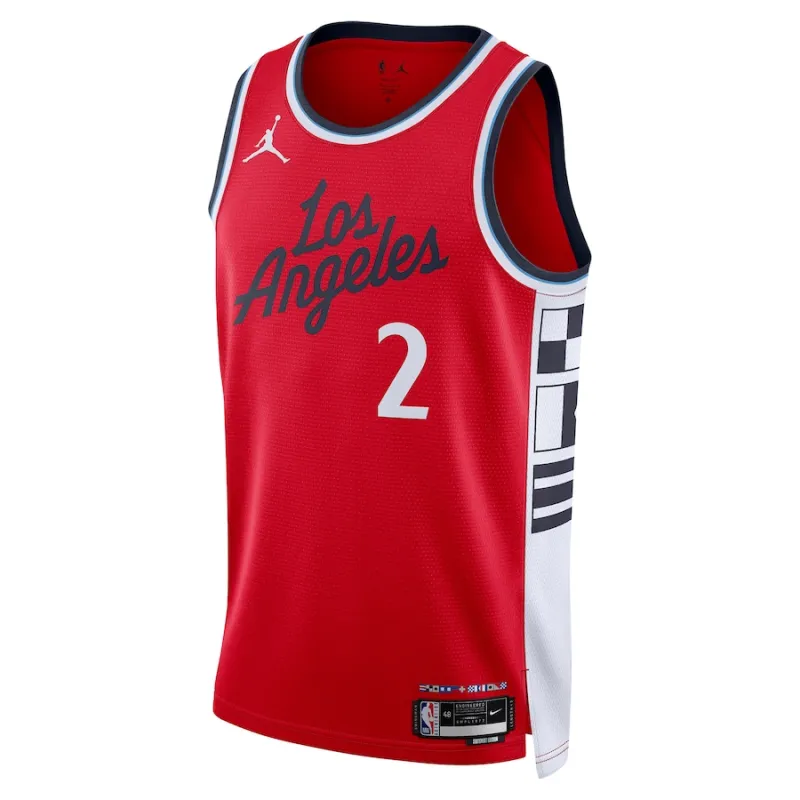 awhi Leonard, Los Angeles Clippers 2024/25 Édition Déclaration, Rouge
