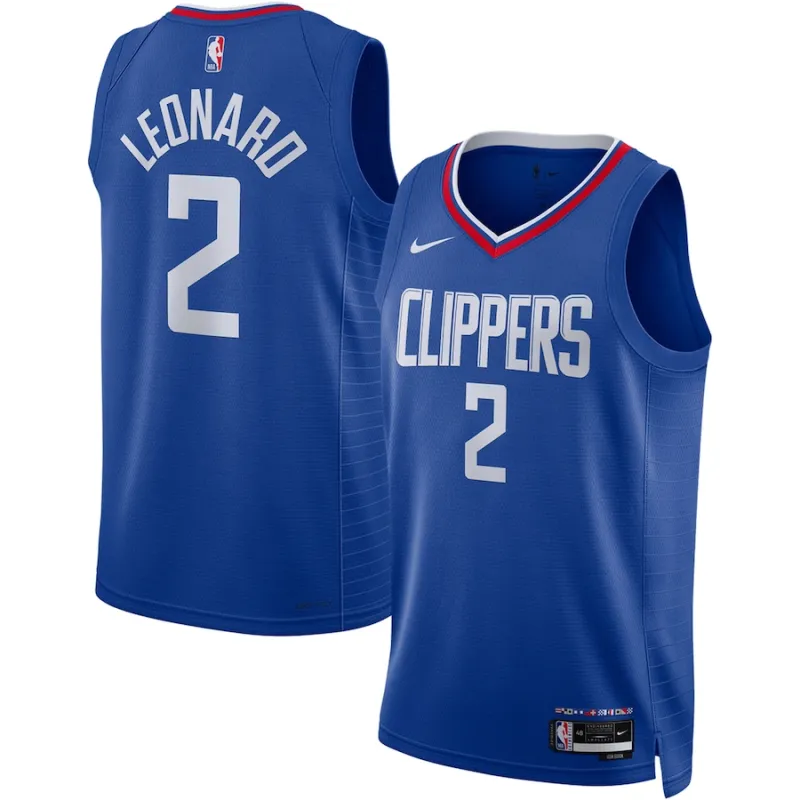 Kawhi Leonard, Édition Icone des Los Angeles Clippers, Bleu Marine