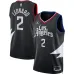 Clippers Los Angeles Maglia Edizione Statement Kawhi Leonard Nero
