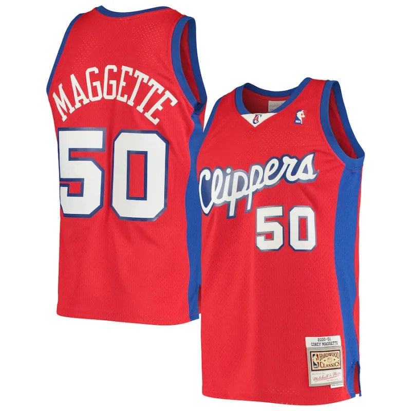 Corey Maggette, Los Angeles Clippers, 2000/01, Rouge