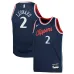 Los Angeles Clippers Kawhi Leonard Swingman Trikot - Icon Edition - Blau