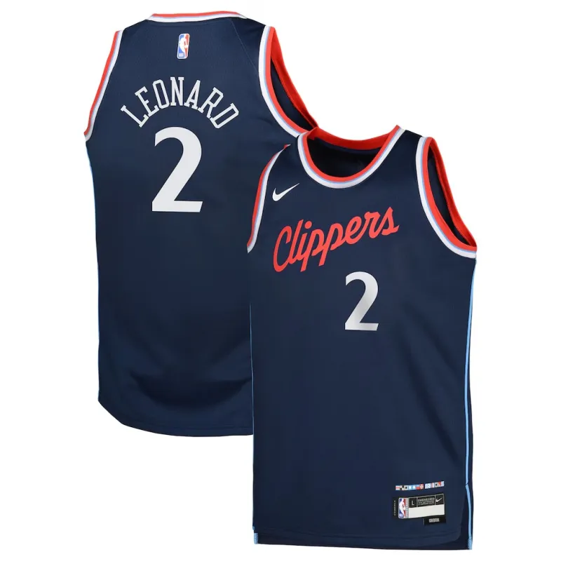 Los Angeles Clippers Kawhi Leonard Swingman Trikot - Icon Edition - Blau
