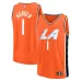 Los Angeles Clippers James Harden 2025/26 Trikot - Stadtedition - Orange