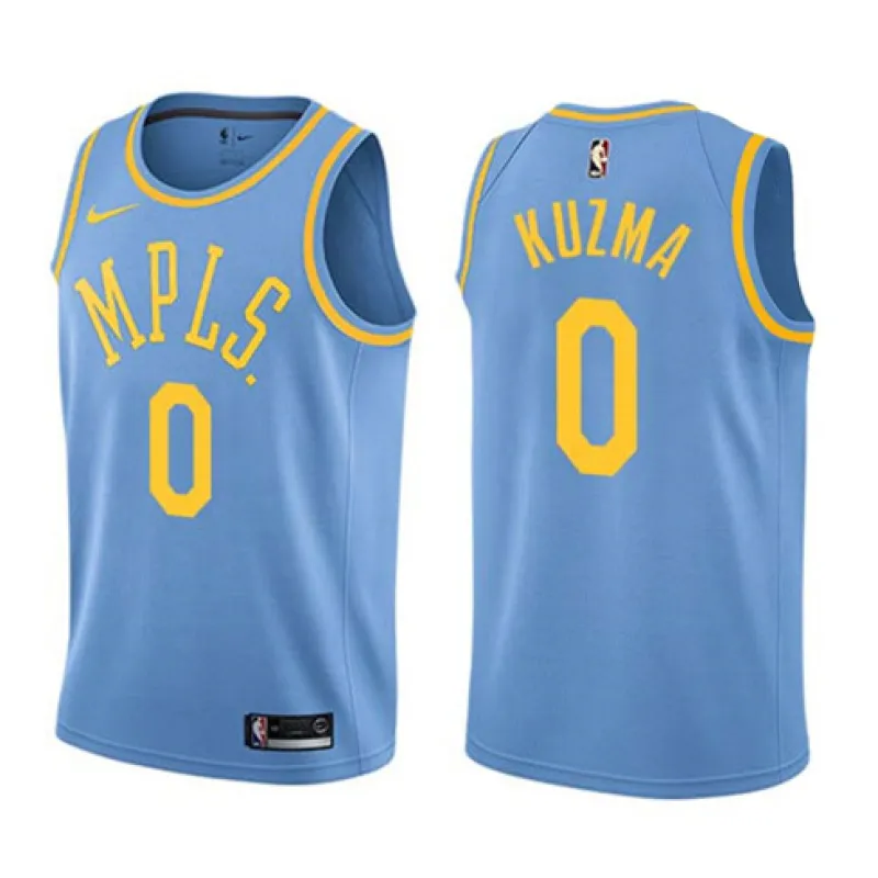 Kyle Kuzma, Los Angeles Lakers, Blau