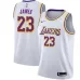 LeBron James, Los Angeles Lakers, 2018/19, Blanc