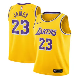 LeBron James, Los Angeles Lakers, 2018/19, Jaune