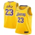 LeBron James, Los Angeles Lakers, 2018/19, Giallo