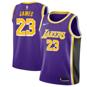 LeBron James, Los Angeles Lakers, 2018/19, Violet