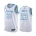LeBron James maillot City Edition blanc Los Angeles Lakers 2020/21