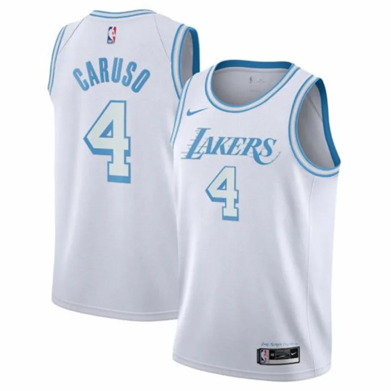 Alex Caruso, Los Angeles Lakers, Édition Ville 2020/21, Blanc