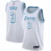 Anthony Davis, Los Angeles Lakers, 2020/21 City Edition, White