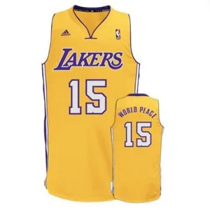 World Peace Trikot Los Angeles Lakers Gelb