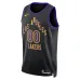 Los Angeles Lakers 2025/26 Swingman City-Edition Unisex-Trikot - Schwarz