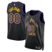 Los Angeles Lakers 2025/26 Swingman City-Edition Unisex-Trikot - Schwarz