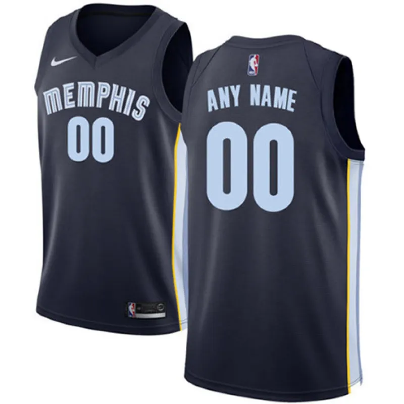 Die Memphis Grizzlies. Icon. Dunkelblau