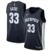 Marc Gasol. Memphis Grizzlies. Icon. Dunkelblau
