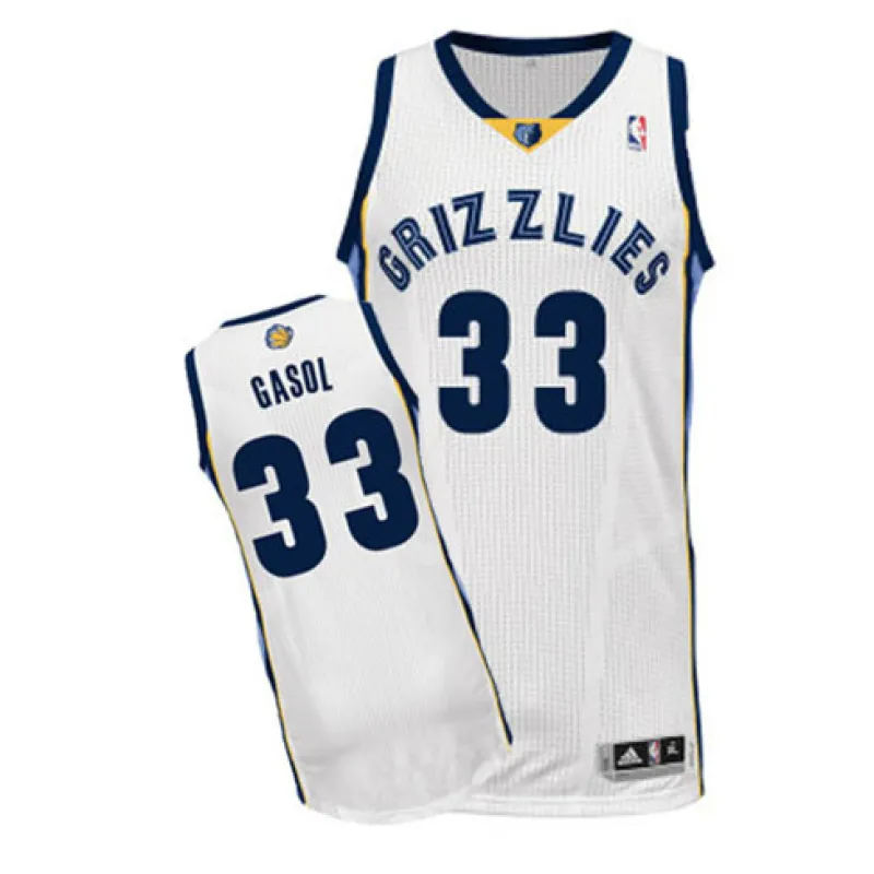Marc Gasol. Memphis Grizzlies. Weiß