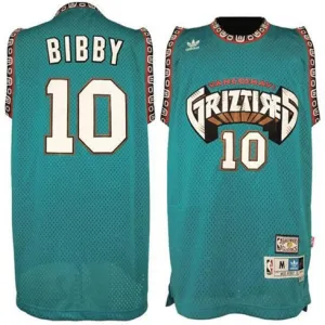Mike Bibby. Memphis Grizzlies. Hardwood Classics. Grün