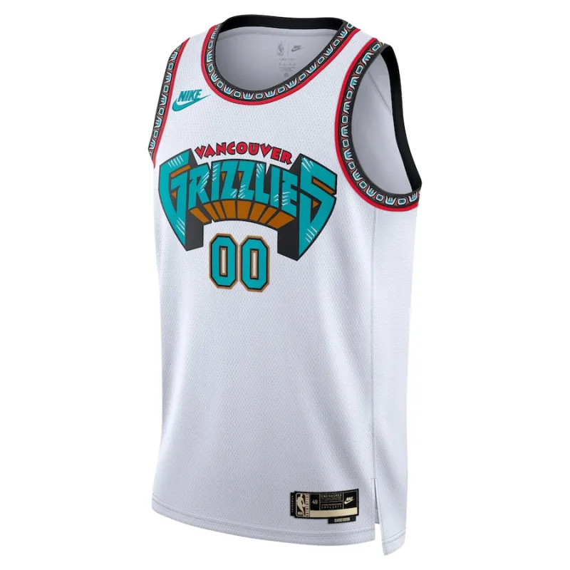 Memphis Grizzlies, Klassische Edition, Weiß