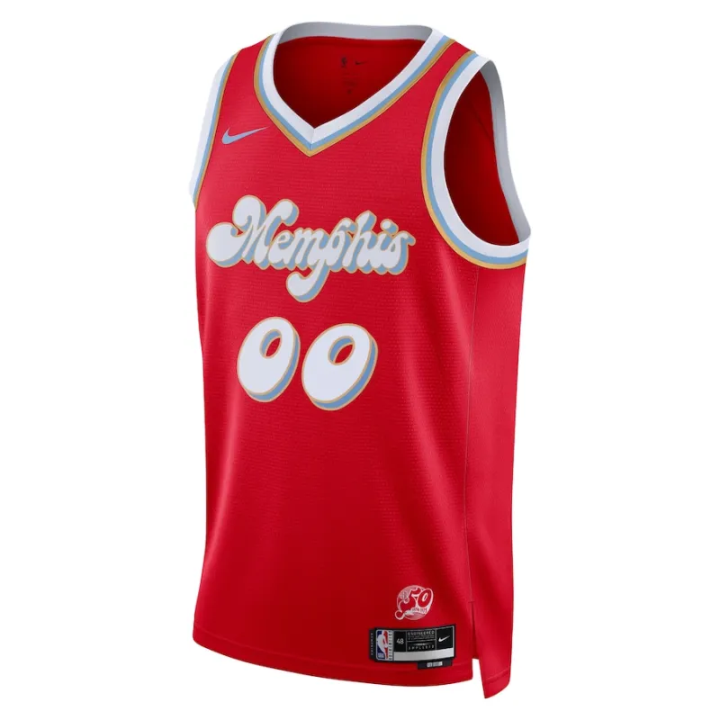 Memphis Grizzlies 2024/25 Personalisé, Édition Ville, Rouge