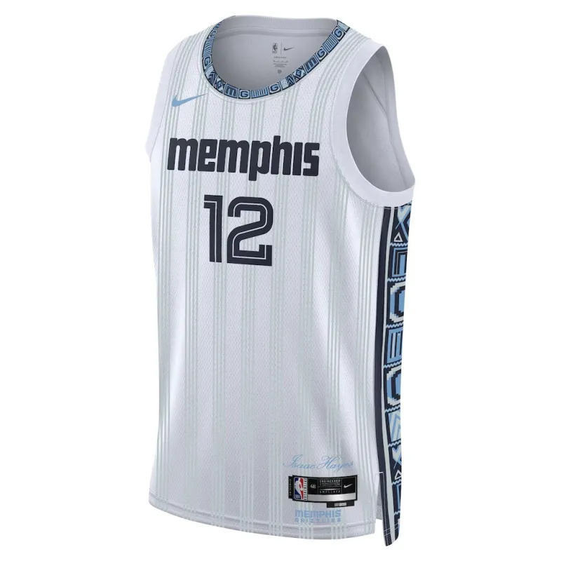 MEM Morant 2025/26 Swingman Édition Ville Blanche