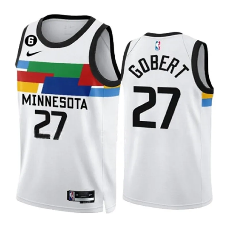 Rudy Gobert, Minnesota Timberwolves, édition Ville 2022/23, Blanc