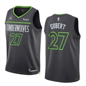 Rudy Gobert, Minnesota Timberwolves, 2022/23, Gris