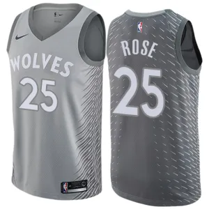 Derrick Rose, Minnesota Timberwolves, Edición Ciudad, Gris