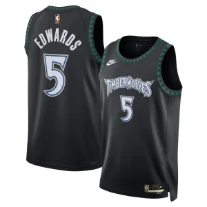 Minnesota Timberwolves Maillot Swingman Anthony Edwards - Édition Classique - Noir