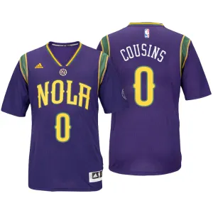 DeMarcus Cousins. New Orleans Hornets. Púrpura