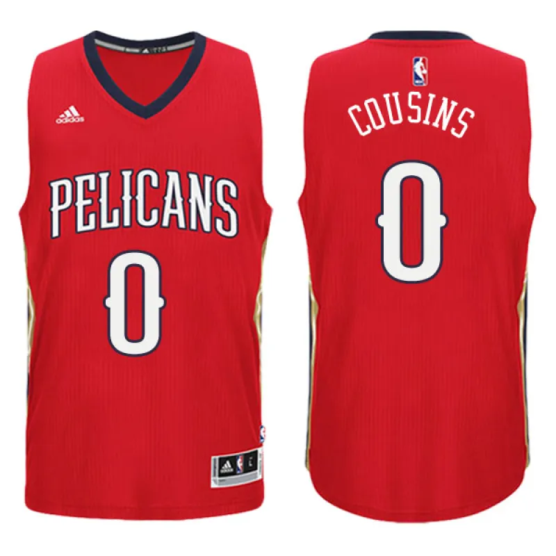 DeMarcus Cousins. New Orleans Hornets. Rojo