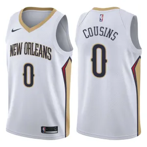 DeMarcus Cousins. New Orleans Hornets. Edición Asociación. Blanco