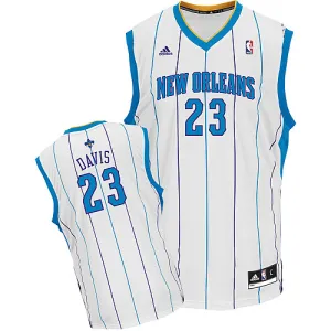 Anthony Davis. New Orleans Pelicans. Blanc